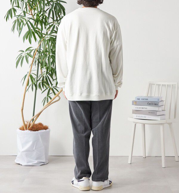 SHIPS any「SHIPS any: COTTON USA ガーメントダイ ヘビーウェイト ヘンリーネック Tシャツ (ロンT)◇」|Tシャツ・カットソー|