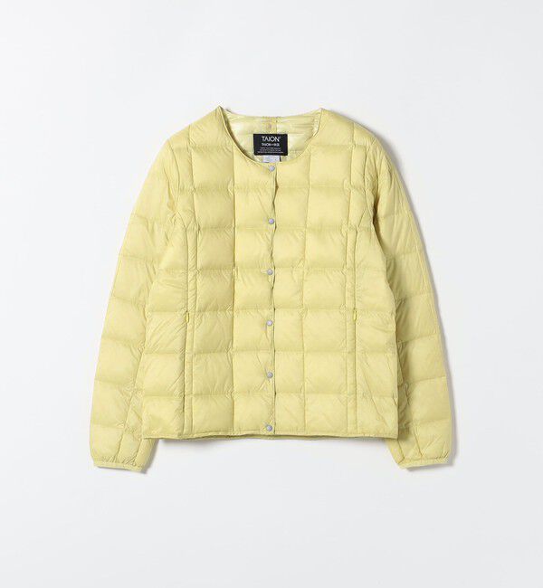 SHIPS any「《一部追加予約》TAION:〈手洗い可能〉インナー ショート ダウン ジャケット 24FW」|ダウン|