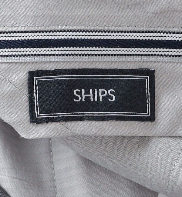 SHIPS「SHIPS:〈FUNCTION〉〈手洗い可能〉ライト サキソニー ストレッチ スラックス パンツ」|スラックス|