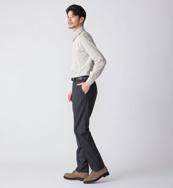 SHIPS「SHIPS:〈FUNCTION〉〈手洗い可能〉ライト サキソニー ストレッチ スラックス パンツ」|スラックス|