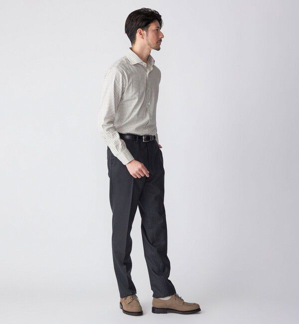 SHIPS「SHIPS:〈FUNCTION〉〈手洗い可能〉ライト サキソニー ストレッチ スラックス パンツ」|スラックス|