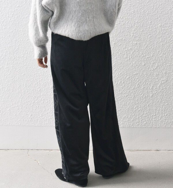 SHIPS any「bon_meur:〈洗濯機可能〉ベロア カットワーク パンツ」|その他|