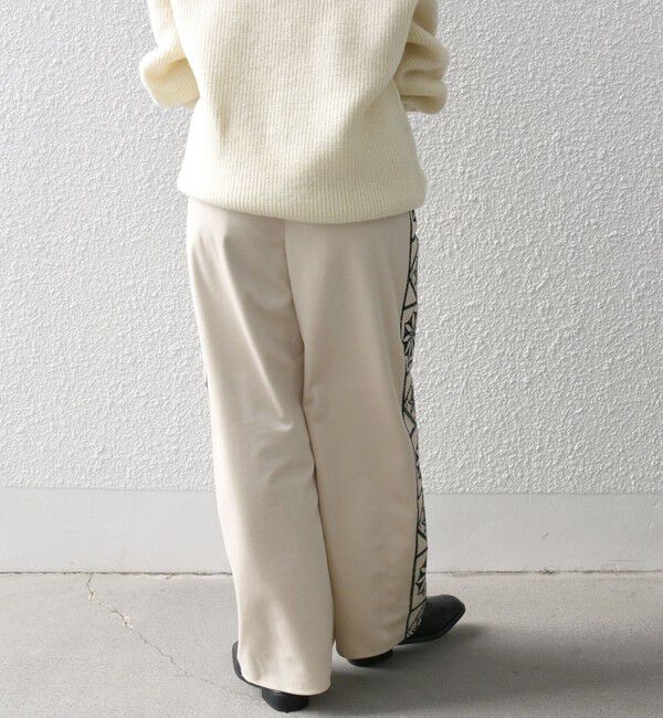 SHIPS any「bon_meur:〈洗濯機可能〉ベロア カットワーク パンツ」|その他|