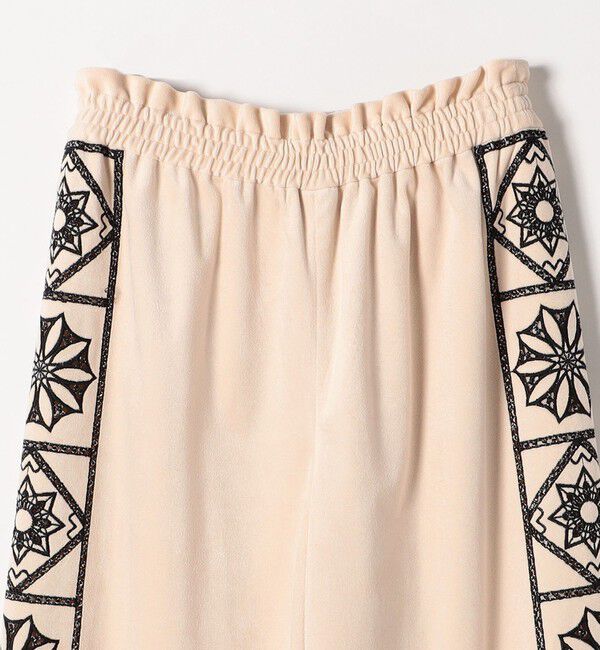 SHIPS any「bon_meur:〈洗濯機可能〉ベロア カットワーク パンツ」|その他|