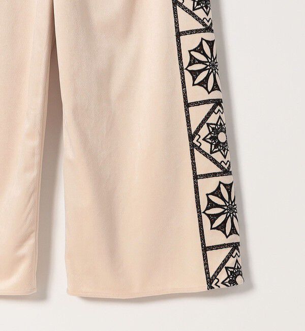 SHIPS any「bon_meur:〈洗濯機可能〉ベロア カットワーク パンツ」|その他|