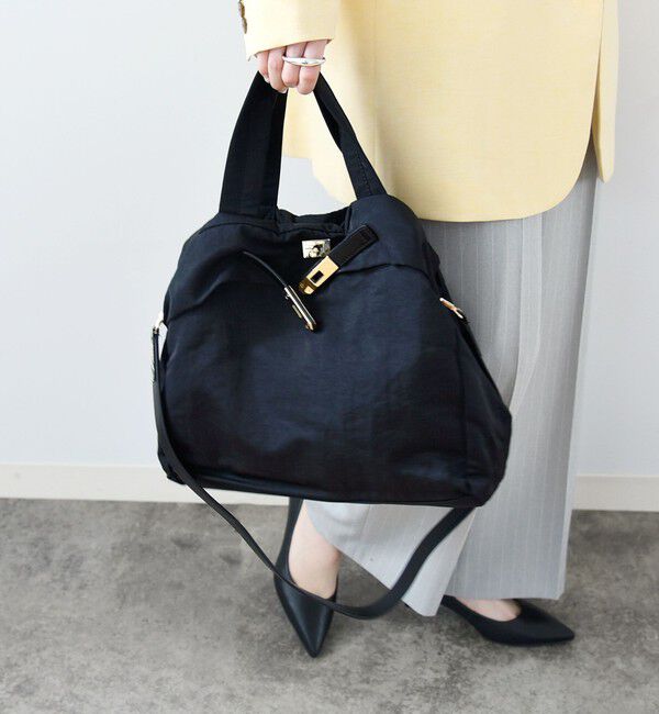 quaranciel「【累計販売1万点】quaranciel: ベルトデザイン 2way トートバッグ（A4対応）」|トートバッグ|