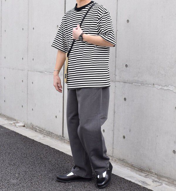 SHIPS any「SHIPS any: ベーシック ボーダー リラックス Ｔシャツ 24SS◇」|Tシャツ・カットソー|