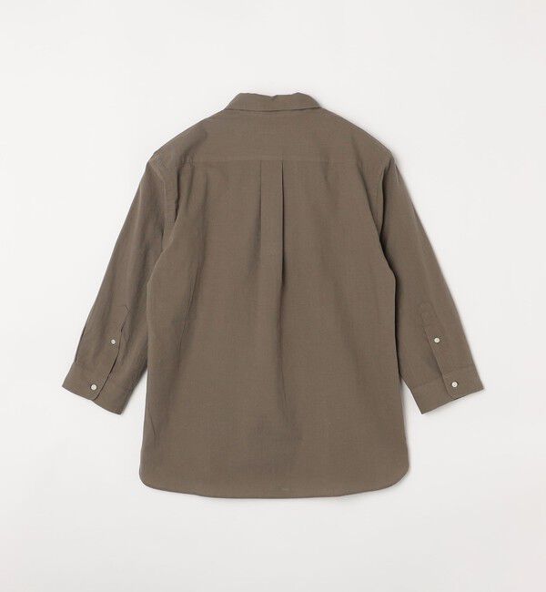 SHIPS any「SHIPS any: 〈洗濯機可能〉コットン / リネン ７分袖 レギュラー シャツ 24SS◇」|シャツ・ブラウス|