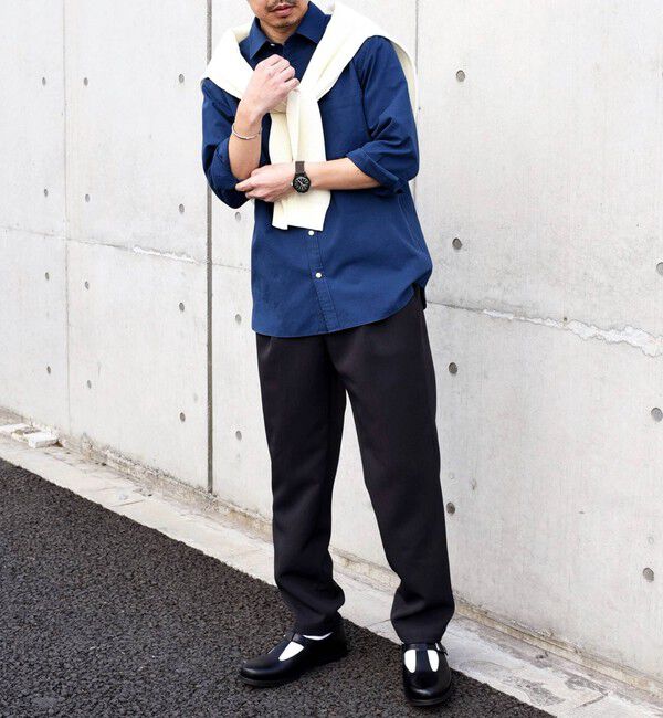 SHIPS any「SHIPS any: 〈洗濯機可能〉コットン / リネン ７分袖 レギュラー シャツ 24SS◇」|シャツ・ブラウス|