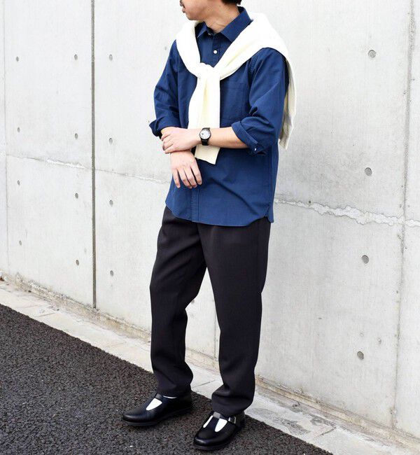 SHIPS any「SHIPS any: 〈洗濯機可能〉コットン / リネン ７分袖 レギュラー シャツ 24SS◇」|シャツ・ブラウス|