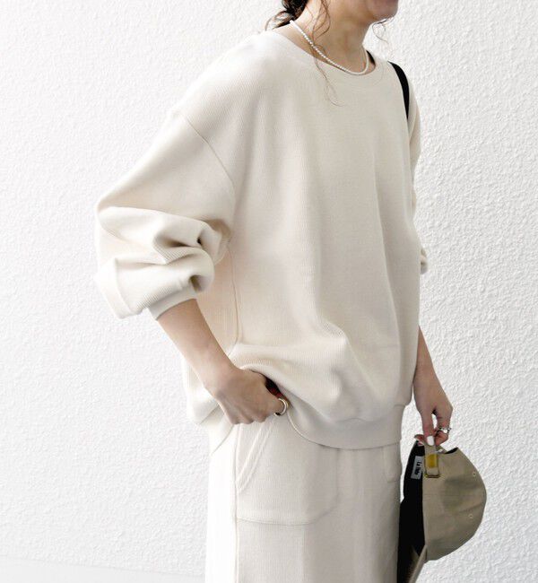 SHIPS any「SHIPS any:〈手洗い可能〉サカリバ ボリューム スリーブ ビッグ プルオーバー」|Tシャツ・カットソー|