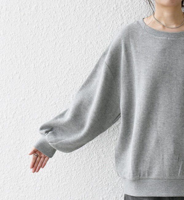 SHIPS any「SHIPS any:〈手洗い可能〉サカリバ ボリューム スリーブ ビッグ プルオーバー」|Tシャツ・カットソー|