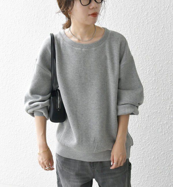 SHIPS any「SHIPS any:〈手洗い可能〉サカリバ ボリューム スリーブ ビッグ プルオーバー」|Tシャツ・カットソー|