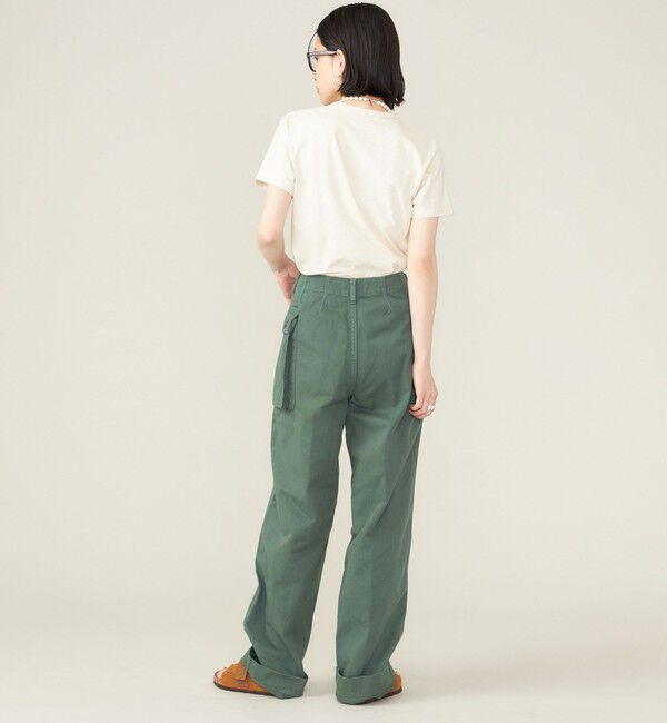 SHIPS for women「SHIPS NINE CASE:〈洗濯機可能〉ミリタリー パンツ ◇」|カーゴ|