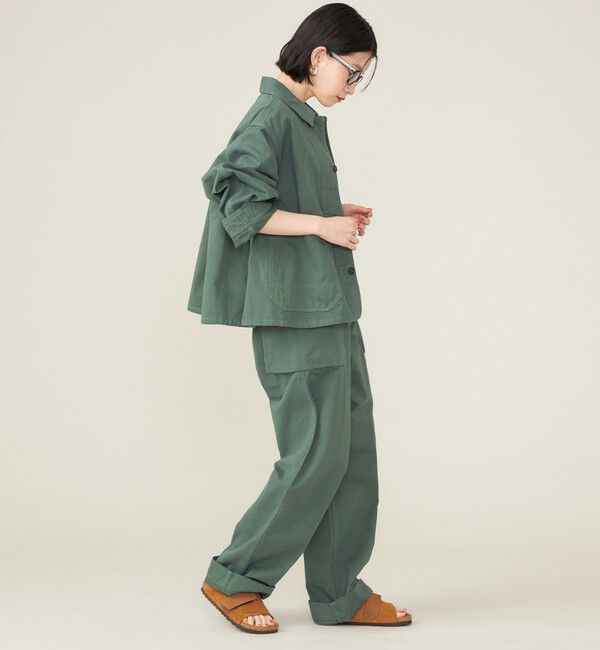 SHIPS for women「SHIPS NINE CASE:〈洗濯機可能〉ミリタリー パンツ ◇」|カーゴ|