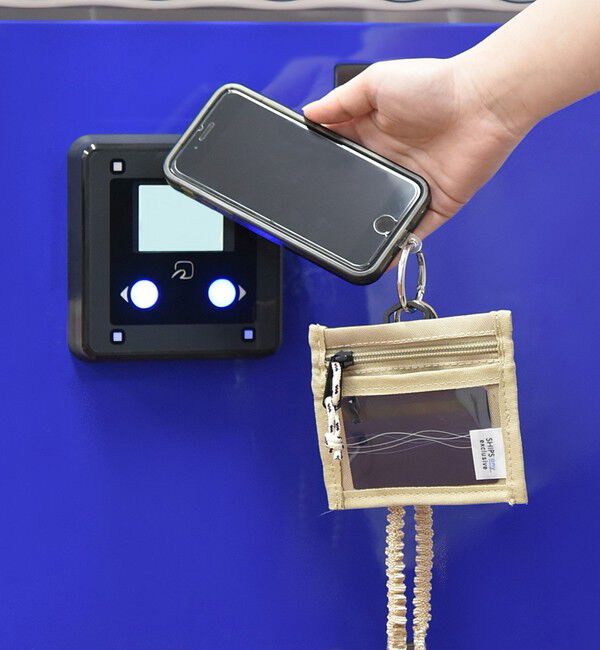 SHIPS any「【SHIPS any別注】BYON BYON: マルチ ID パス ケース スマホストラップ◇」|ストラップ|ベージュ