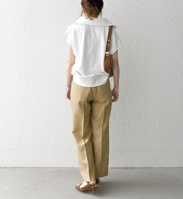 SHIPS any「SHIPS any:〈洗濯機可能〉ミニ裏毛 ハーフ ジップ フレンチ プルオーバー」|プルオーバー|