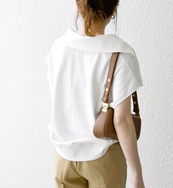 SHIPS any「SHIPS any:〈洗濯機可能〉ミニ裏毛 ハーフ ジップ フレンチ プルオーバー」|プルオーバー|