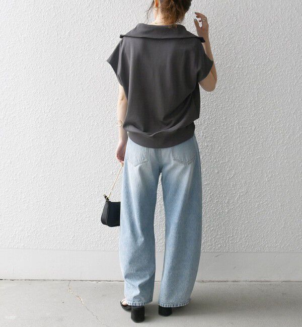 SHIPS any「SHIPS any:〈洗濯機可能〉ミニ裏毛 ハーフ ジップ フレンチ プルオーバー」|プルオーバー|