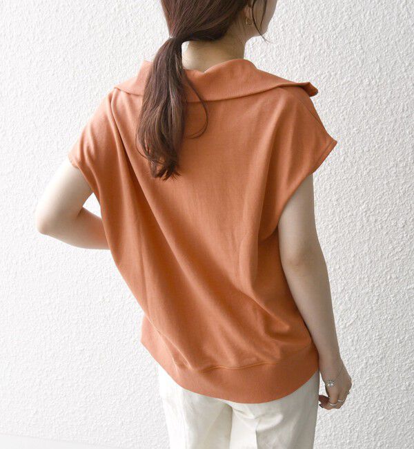 SHIPS any「SHIPS any:〈洗濯機可能〉ミニ裏毛 ハーフ ジップ フレンチ プルオーバー」|プルオーバー|