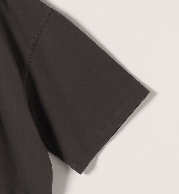 SHIPS any「【WEB限定】SHIPS any:〈洗濯機可能〉インレイ ハーフスリーブ ショートTEE」|Tシャツ・カットソー|