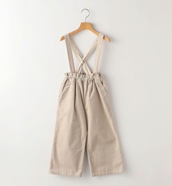 SHIPS KIDS「SHIPS KIDS:100～130cm / コーデュロイ ストラップ ワイド パンツ」|その他|