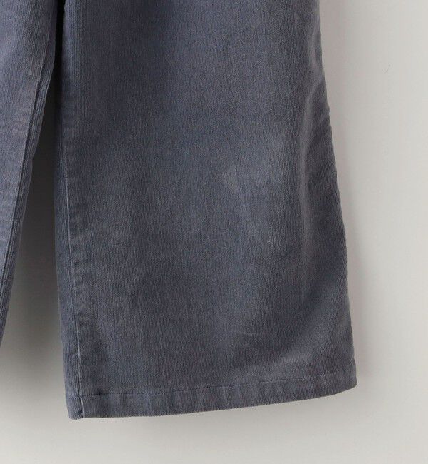 SHIPS KIDS「SHIPS KIDS:100～130cm / コーデュロイ ストラップ ワイド パンツ」|その他|