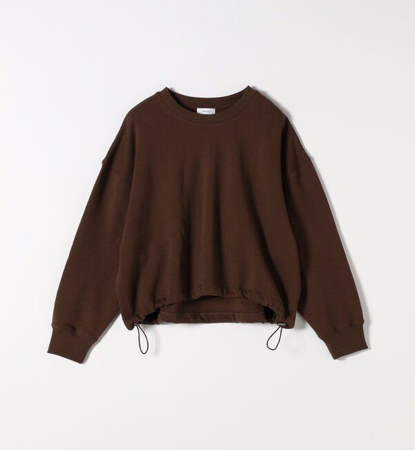 SHIPS any「【WEB限定】SHIPS any:〈洗濯機可能〉USA コットン 裏起毛 コクーン プルオーバー」|スウェット・ジャージ|