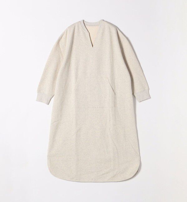 SHIPS any「【WEB限定】SHIPS any: USA コットン 裏起毛 ポケット スウェット ワンピース」|ワンピース|