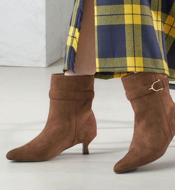 SHIPS for women「【WEB限定】ワイド シャフト ブーツ」|ショートブーツ|