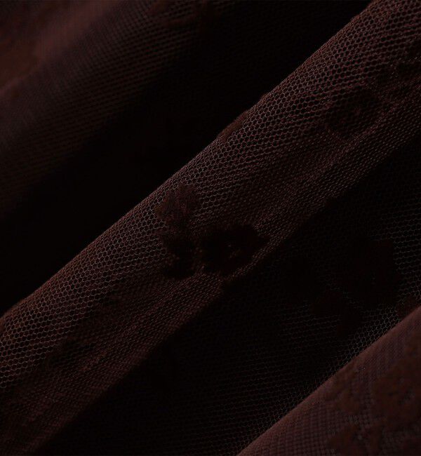 SHIPS for women「kaene:フロッキー レース ポリエステルベロア 2WAY ドレス（セレモニー対応可）」|ワンピース|