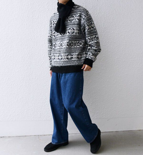 SHIPS any「SHIPS any: ウール / カシミヤ ホールガーメント ニット マフラー◇」|マフラー|