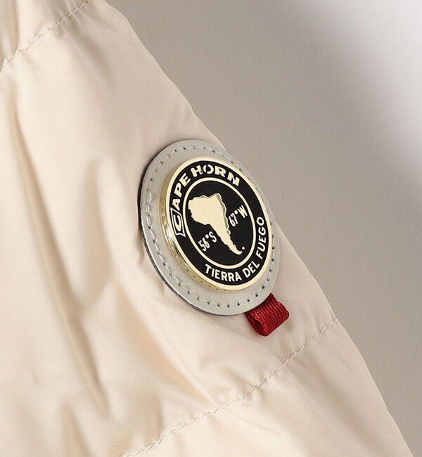 SHIPS any「CAPE HORN:〈洗濯機可能〉MATT STELLA セミロング フード付き ダウン コート」|ダウン|