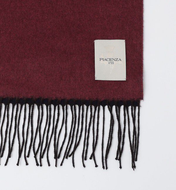 SHIPS「PIACENZA: シルク カシミヤ リバーシブル マフラー」|マフラー|