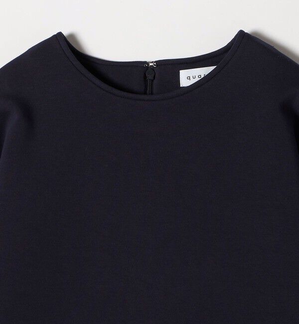 quaranciel「quaranciel:〈洗濯機可能〉ポンチ バックジップ ドルマン プルオーバー」|スウェット・ジャージ|