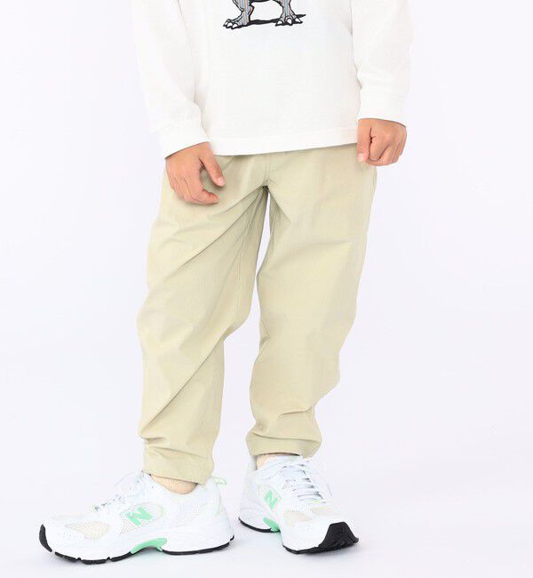 SHIPS KIDS「SHIPS KIDS:100～130cm /〈UVカット〉ナイロン ストレッチ パンツ」|チノ|