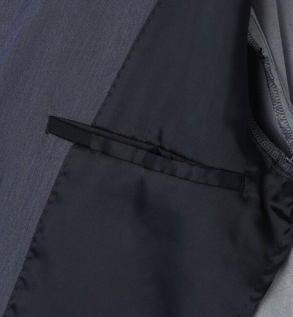 SHIPS Colors 「SHIPS Colors:〈洗濯機可能〉デニム ライク ジャケット(セットアップ対応可能)」|テーラードジャケット|