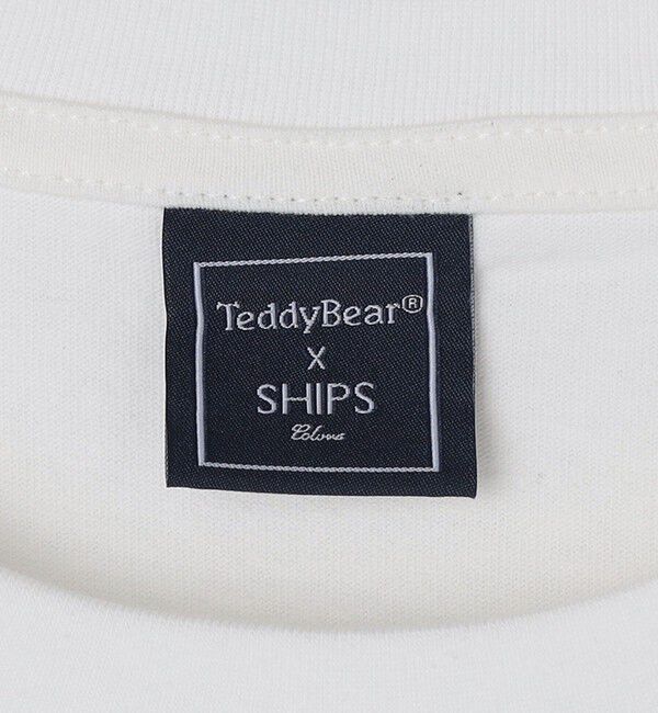 SHIPS Colors 「SHIPS Colors: TeddyBear(R) プリント & ステッチ Tシャツ◇」|Tシャツ・カットソー|