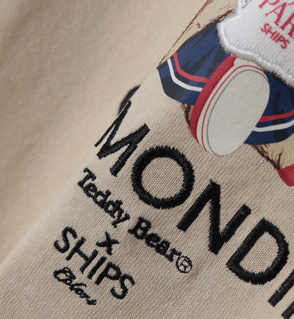 SHIPS Colors 「SHIPS Colors: TeddyBear(R) プリント & ステッチ Tシャツ◇」|Tシャツ・カットソー|
