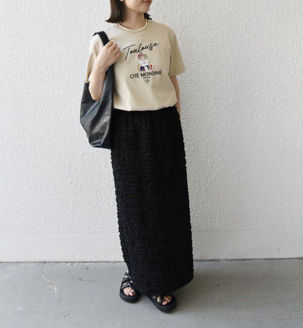 SHIPS Colors 「SHIPS Colors: TeddyBear(R) プリント & ステッチ Tシャツ◇」|Tシャツ・カットソー|