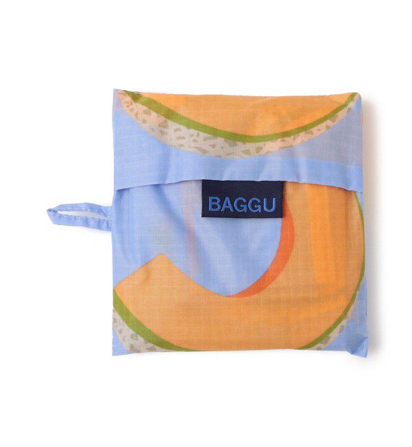 SHIPS Days「BAGGU:スタンダード（メロン / レオパード）」|エコバッグ|