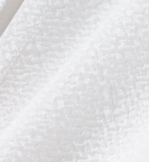 SHIPS for women「〈手洗い可能〉サッカー 裾 ドロスト ドルマン ブラウス」|シャツ・ブラウス|