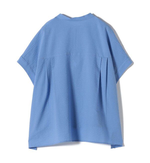 SHIPS for women「〈手洗い可能〉サッカー 裾 ドロスト ドルマン ブラウス」|シャツ・ブラウス|