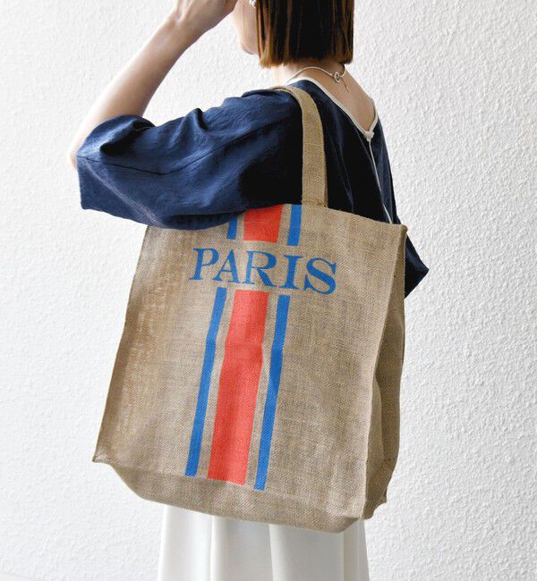SHIPS any「MAISON BENGAL: ジュート トート バッグ 25SS」|トートバッグ|