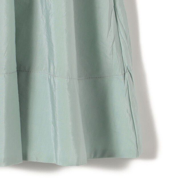 SHIPS Colors 「SHIPS Colors:〈手洗い可能〉キュプラ コットン ギャザー スカート」|フレア|