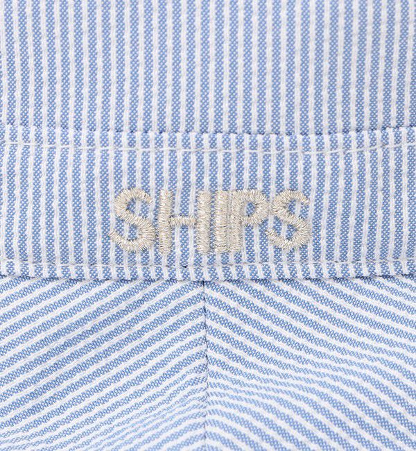 SHIPS KIDS「SHIPS KIDS:〈UVカット〉ベビー ストライプ ハット」|ハット|