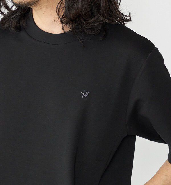 SHIPS「【WEB限定】SHIPS: テレワーク ビズ ワンポイントロゴ ポンチ Tシャツ」|Tシャツ・カットソー|