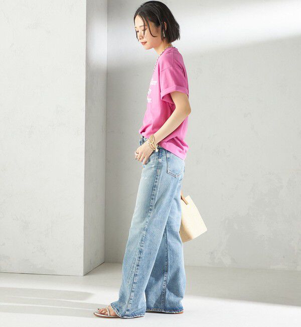 SHIPS for women「【SHIPS別注】TENNESSEE:イージー ショート スリーブ TEE」|Tシャツ・カットソー|