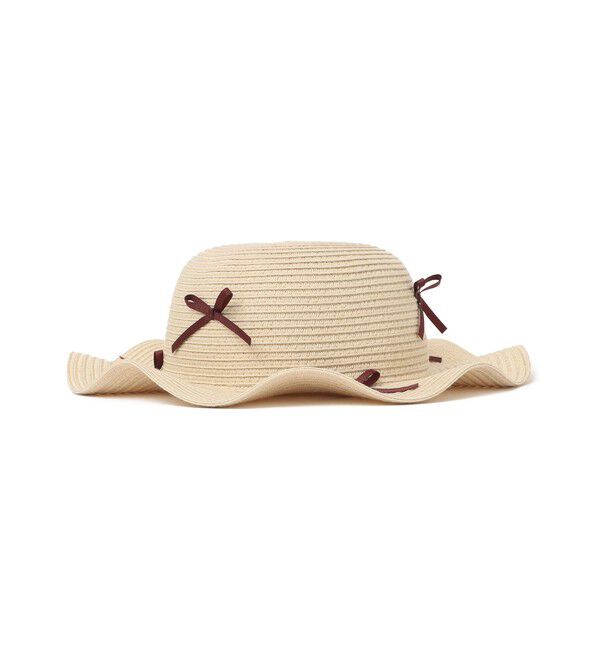 SHIPS Colors 「SHIPS Colors:〈手洗い可能〉リボン ハット」|ハット|