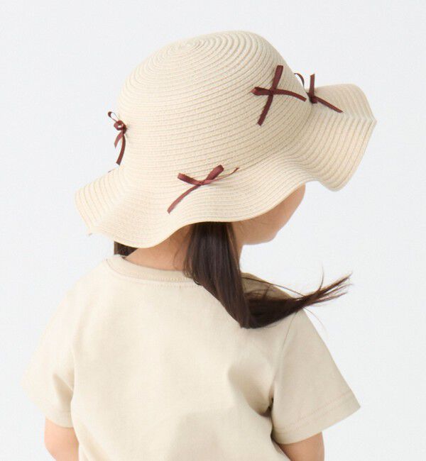 SHIPS Colors 「SHIPS Colors:〈手洗い可能〉リボン ハット」|ハット|
